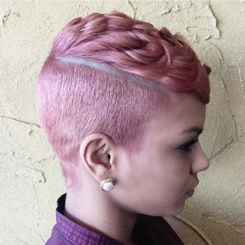 Layered Mohawk Short Hairstyles And Haircuts For Girls Pertaining To Color Treated Mohawk Hairstyles (View 15 of 25)