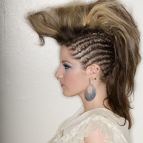 Long Mohawk For Women | Hairstylo Within Medium Length Hair Mohawk Hairstyles (Photo 25 of 25)