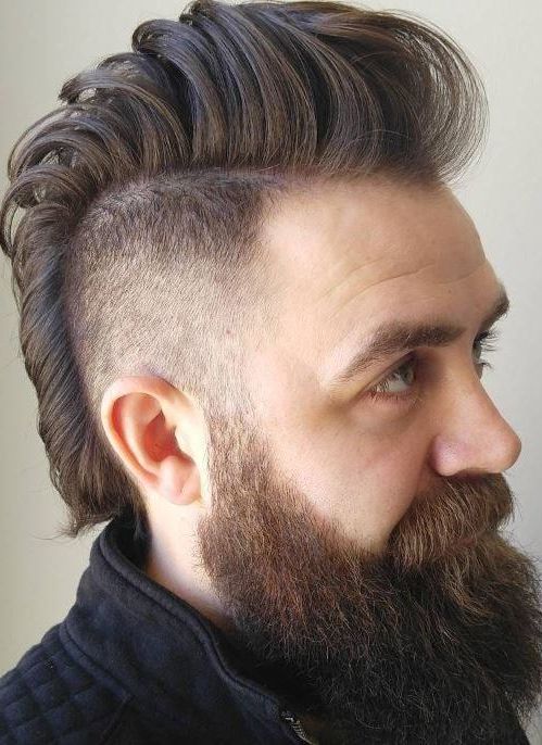 Men's Mohawk 101: How To, Maintain & Style Like A Pro With Medium Length Hair Mohawk Hairstyles (Photo 4 of 25)