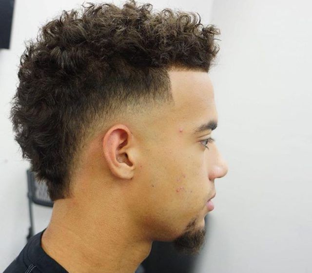 Mohawk Fade: 14 Faded Mohawk Haircuts And Hairstyles In Curly Mohawk Haircuts (View 3 of 25)
