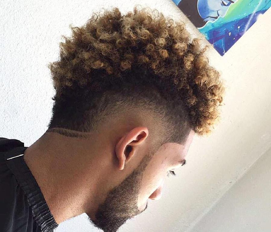 Mohawk Haircut: 15 Curly, Short Or Long Mohawk Hairstyles Intended For Curly Highlighted Mohawk Hairstyles (View 5 of 25)