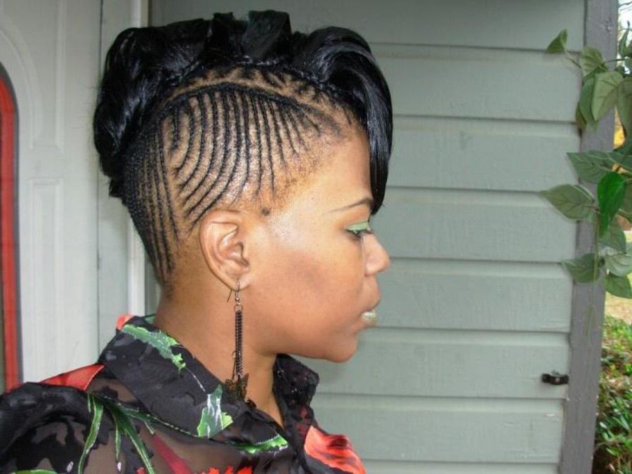 Mohawk Hairstyles Black Women — Classic Style : Mohawk With Afro Mohawk Hairstyles For Women (View 25 of 25)