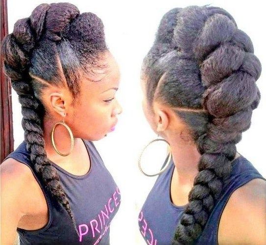 Mohawk Hairstyles For Black Women | Mohawk Hairstyles With Regard To Faux Mohawk Hairstyles With Natural Tresses (View 20 of 25)