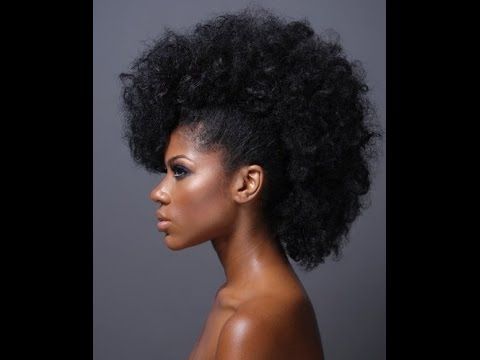 Mohawk Hairstyles For Black Women – Natural Short Long Hairstyles Pertaining To Afro Mohawk Hairstyles For Women (View 7 of 25)