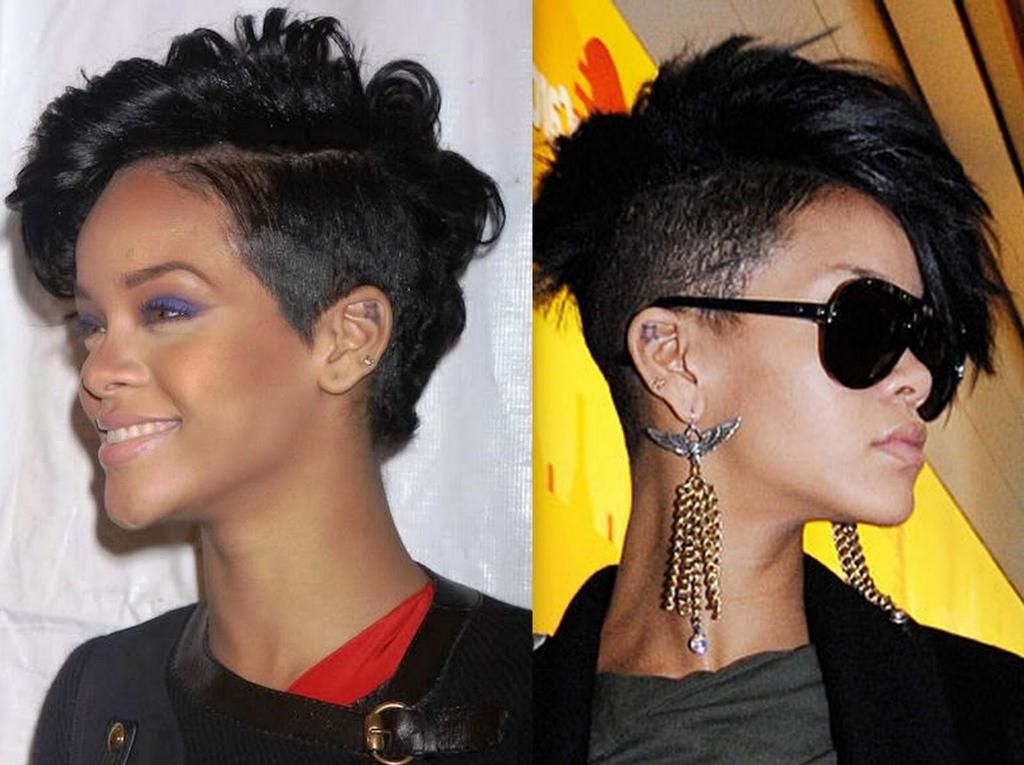 Mohawk Hairstyles For Black Women With Short Hair — Classic Pertaining To Short Hair Mohawk Hairstyles (View 22 of 25)