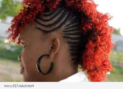 Mohawk Hairstyles Throughout Curly Red Mohawk Hairstyles (Photo 5 of 25)