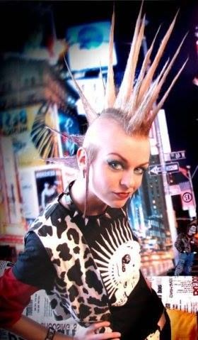 Mohawk In 2019 | Punk Rock Girls, Punk Subculture, Punk Goth With Rocker Girl Mohawk Hairstyles (Photo 6 of 25)