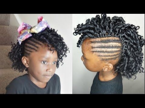 Natural 4c Hairstyles || Crochet Mohawk Braids Pertaining To Faux Mohawk Hairstyles With Natural Tresses (View 7 of 25)