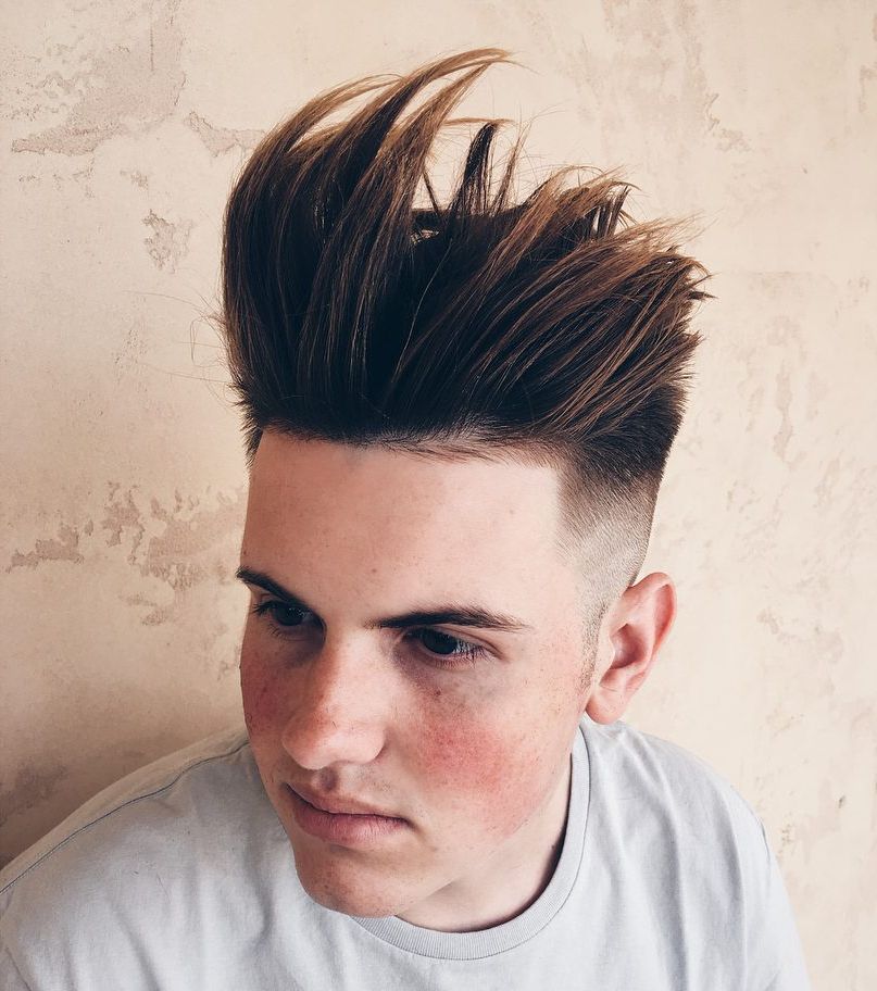 New Hairstyles For Men 2019  > Men's Hairstyle Trends With Regard To Medium Length Hair Mohawk Hairstyles (View 7 of 25)