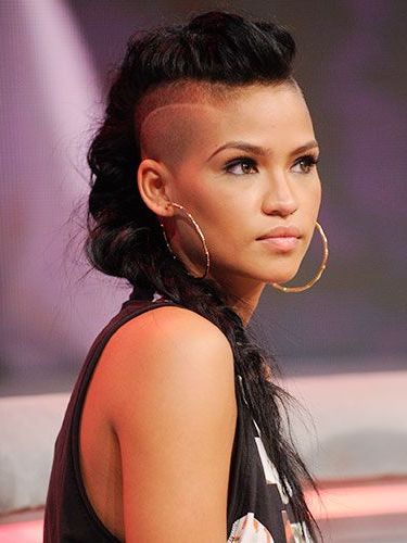 On Trend: Undercuts | Half Shaved Hair, Undercut Hairstyles In Side Shaved Long Hair Mohawk Hairstyles (View 5 of 25)