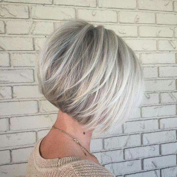 Featured Photo of 25 Best Ideas Silver Short Bob Haircuts