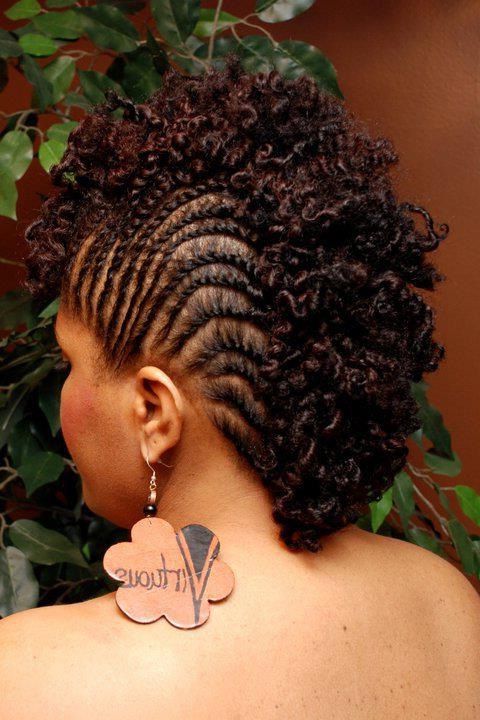 Pin On Beautiful, Black & Natural Hair With Regard To Twisted Bantu Mohawk Hairstyles (Photo 25 of 25)