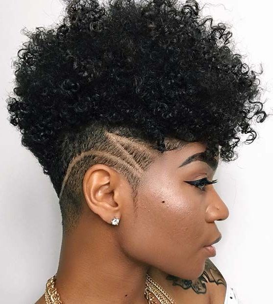 Pin On Beauty With Shaved Short Hair Mohawk Hairstyles (View 15 of 25)