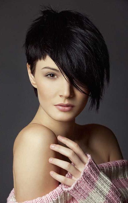 Pin On Hair Inspiration In Round Bob Hairstyles With Front Bang (Photo 10 of 25)