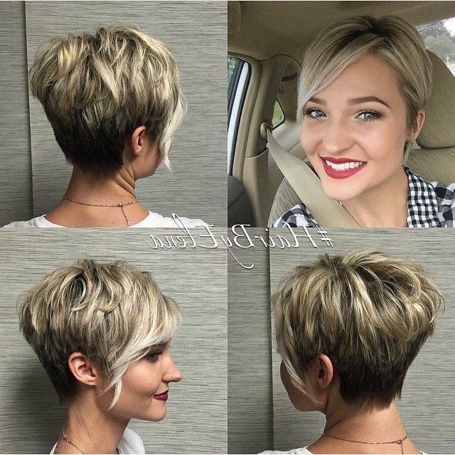 Pin On Hairstyles Throughout Asymmetrical Pixie Haircuts (Photo 1 of 25)
