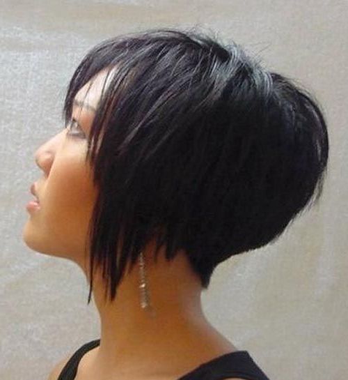 Pin On Poses & Reference (for Manga) Regarding Elongated Bob Asian Hairstyles (Photo 7 of 25)