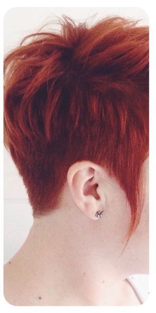 Pin On Red Regarding Edgy Red Hairstyles (View 4 of 25)