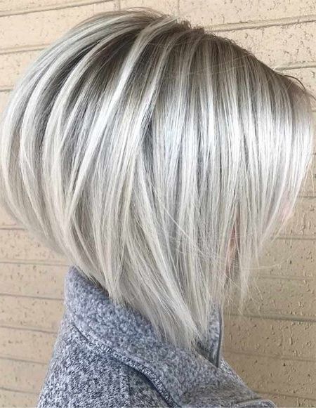Platinum Blonde Hair Shades Ideas For Short Bob Hairstyles Intended For Short Platinum Blonde Bob Hairstyles (Photo 1 of 25)