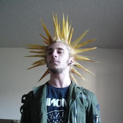 Punk Hairstyles Aren't Dead: Check These 50 Ways To Wear Throughout Blonde Teased Mohawk Hairstyles (Photo 20 of 25)