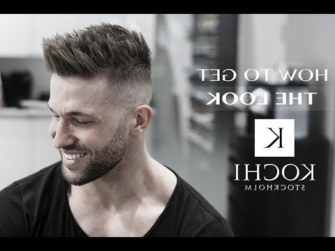 Sergio Ramos Inspired Hairstyle. Short Spiky Men’s Haircut  (View 19 of 25)