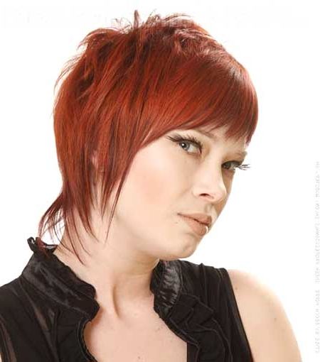 Short Hair Color Ideas 2014 – 2015 Within Edgy Red Hairstyles (View 22 of 25)