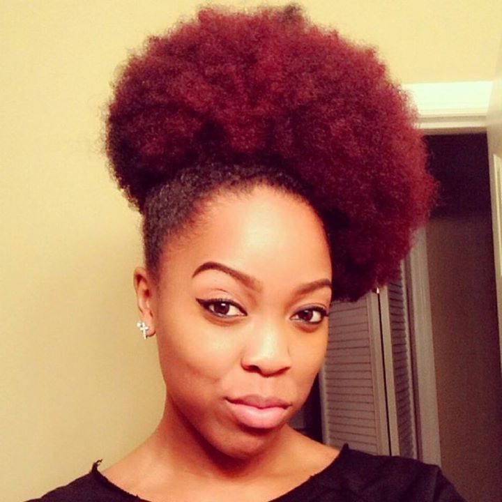Side Hairstyles | Natural Hair Puff, Side Hairstyles, Hair Puff Intended For Side Hairstyles With Puff And Curls (View 23 of 25)