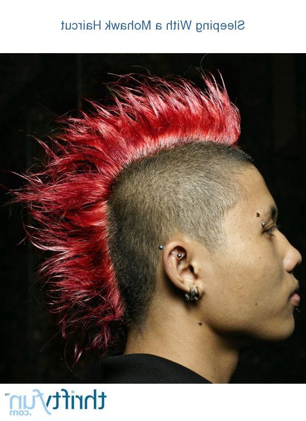 Sleeping With A Mohawk Haircut | Thriftyfun Regarding Fancy Mohawk  Haircuts (Photo 21 of 25)