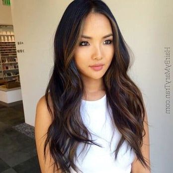 Soft Blending Chocolate Subtle Ombre On Asian Hair | Yelp For Soft Ombre Waves Hairstyles For Asian Hair (View 2 of 25)