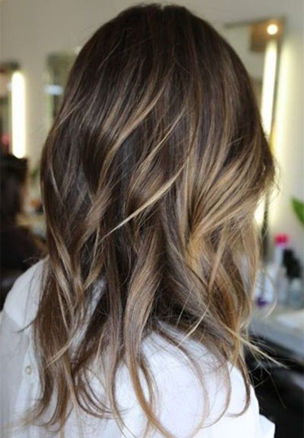 Top 20 Best Balayage Hairstyles For Natural Brown & Black Intended For Black To Light Brown Ombre Waves Hairstyles (View 9 of 25)