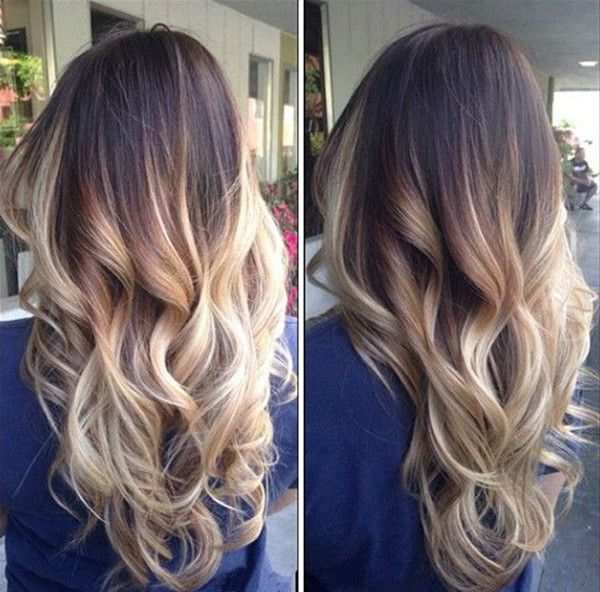 Top 20 Best Balayage Hairstyles For Natural Brown & Black With Black To Light Brown Ombre Waves Hairstyles (View 8 of 25)