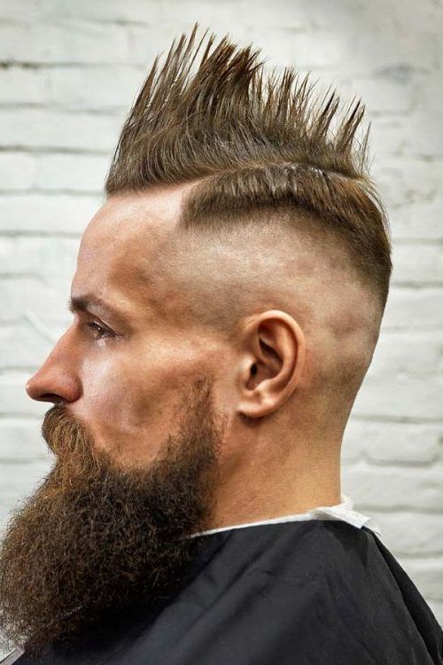 Totally Mind Blowing Mohawk Fade Hairstyles For Those Who Dare For Spiky Mohawk Hairstyles (View 19 of 25)