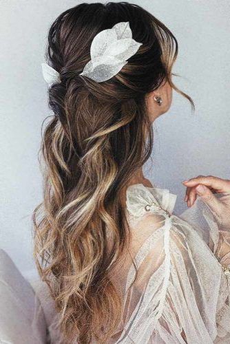 Try 42 Half Up Half Down Prom Hairstyles | Lovehairstyles Intended For Long Half Updo Hairstyles With Accessories (View 19 of 25)