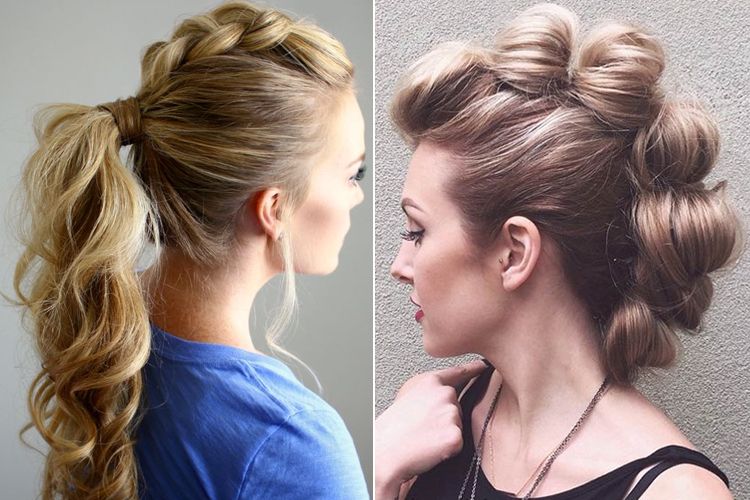 Try These Elegant Mohawk Hairstyles For Women At The Formal Dos Throughout Elegant Curly Mohawk Updo Hairstyles (Photo 13 of 25)