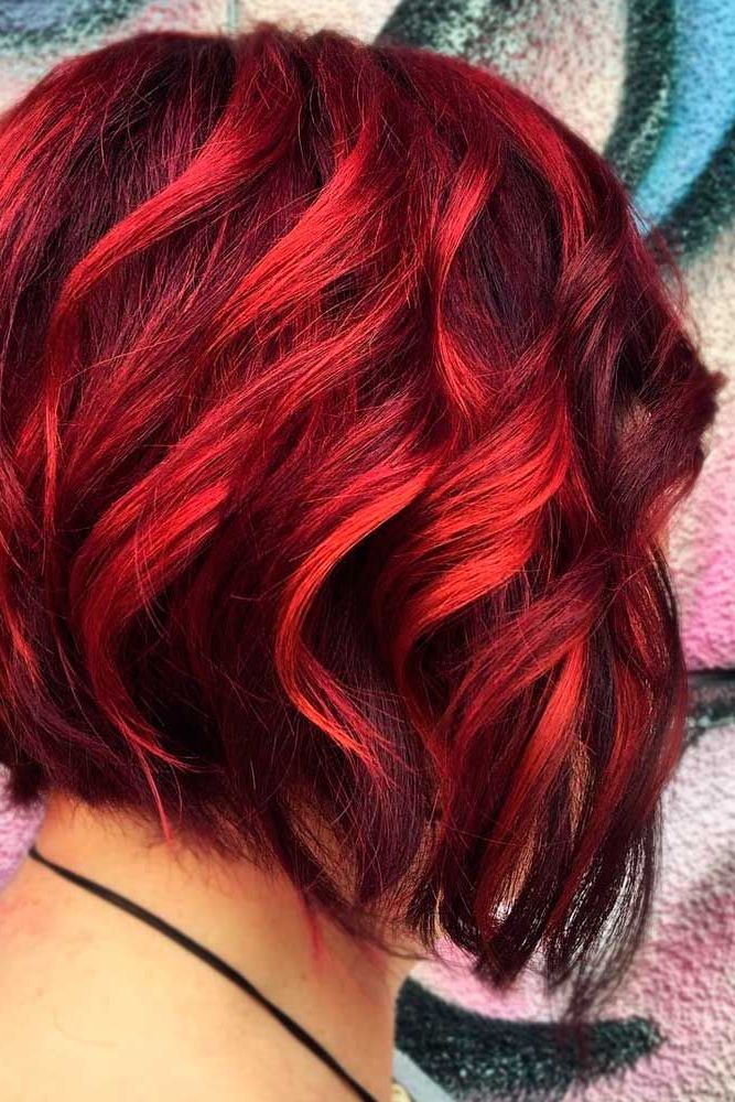 Upgrade Your Short Red Hair | Short Red Hair, Red Hair Day For Trendy Pixie Haircuts With Vibrant Highlights (Photo 8 of 25)