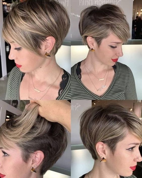 10 Edgy Pixie Cuts With Cute Color Twists – Short Hairstyles Inside Edgy Ash Blonde Pixie Haircuts (View 13 of 25)