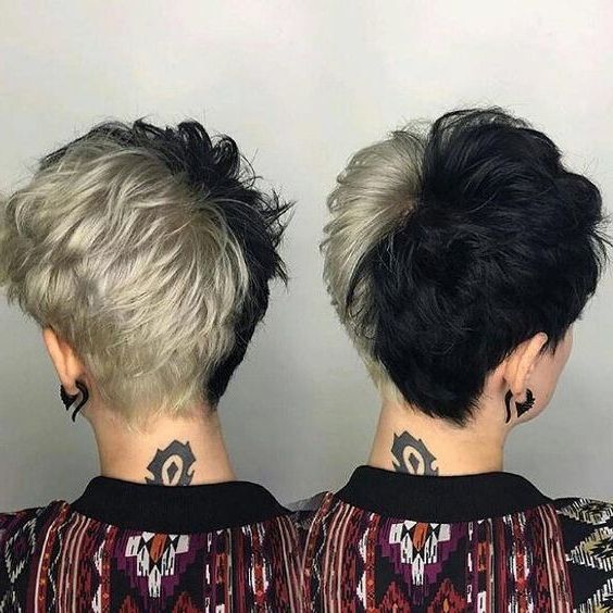 10 Edgy Pixie Cuts With Cute Color Twists – Short Hairstyles With Regard To Edgy Ash Blonde Pixie Haircuts (View 9 of 25)