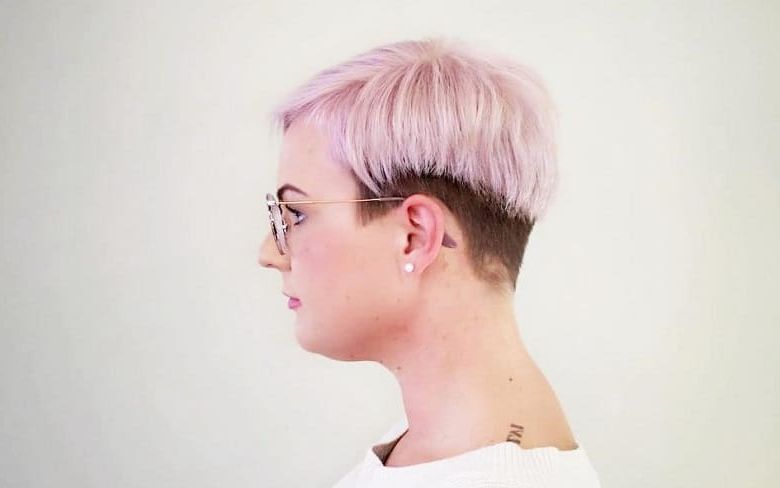 12 Sublime Pixie Cuts With Shaved Sides For Women Regarding Short Tapered Pixie Upwards Hairstyles (View 11 of 25)
