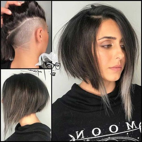 15+ Bold And Daring Asymmetrical Bob Hairstyles – Long Bob Inside Asymmetrical Grunge Bob Hairstyles (Photo 14 of 25)