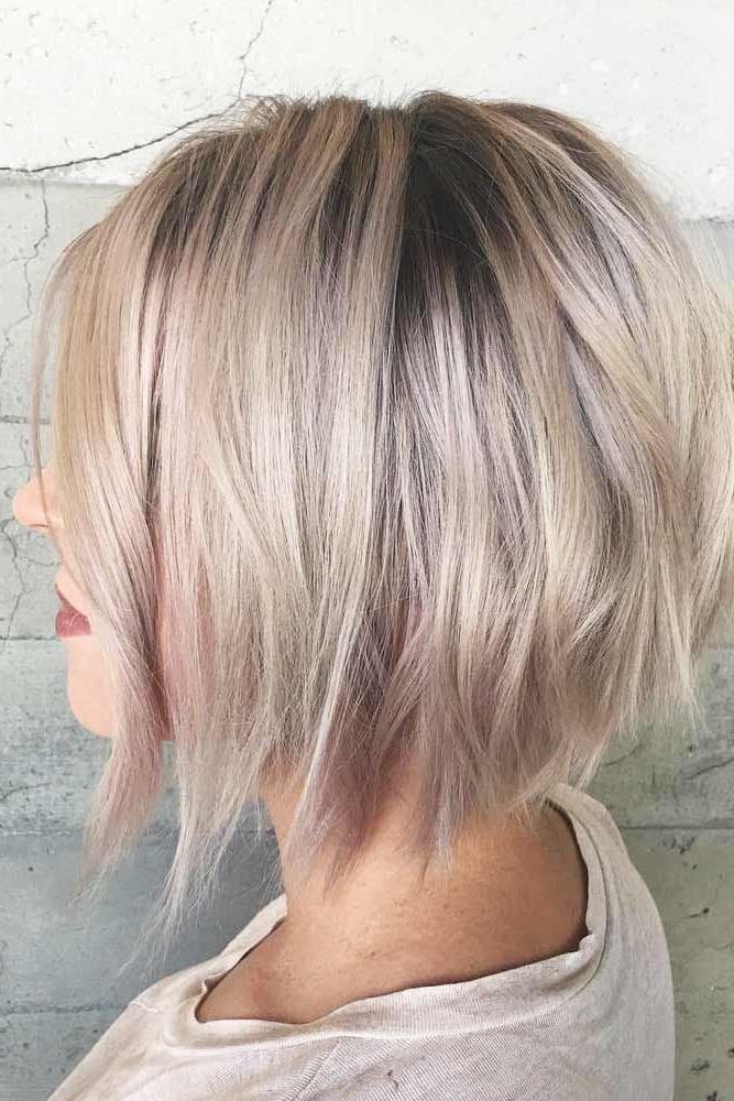 15 Cute Short Hairstyles For Women To Look Adorable | Cute Within Choppy Ash Blonde Bob Hairstyles (Photo 9 of 25)
