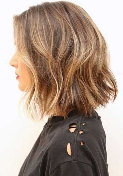 17 Choppy Shoulder Length Hairstyles | Hairstyle Guru17 Pertaining To Shoulder Length Choppy Hairstyles (View 11 of 25)