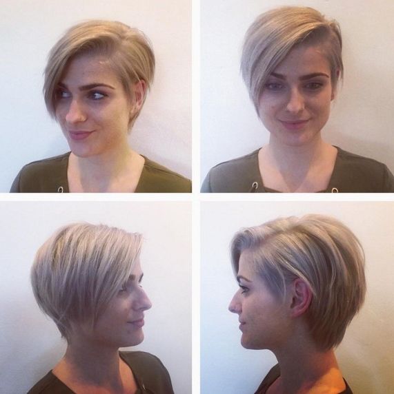 18 Beautiful Short Hairstyles For Round Faces 2019 – Mody Hair In A Line Haircuts For A Round Face (View 22 of 25)