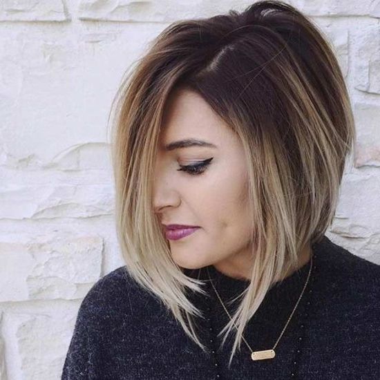 20 Best Short Hairstyles For Round Faces To Make Some Head Turn With Color Highlights Short Hairstyles For Round Face Types (Photo 3 of 25)