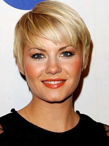 20 Classy Hairstyles For Round Faces Pertaining To Cropped Pixie Haircuts For A Round Face (Photo 7 of 25)