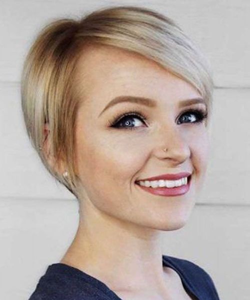 20 Short Pixie Cuts For Round Faces | Short Haircut Regarding Cropped Haircuts For A Round Face (Photo 6 of 25)
