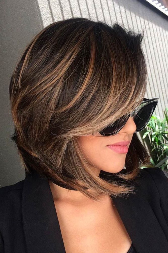 24 Coolest Short Hairstyles With Highlights – Haircuts Pertaining To Short Bob Hairstyles With Highlights (Photo 7 of 25)