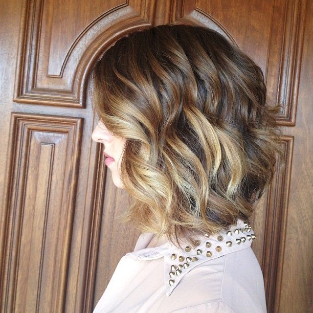 27 Beautiful Long Bob Hairstyles: Shoulder Length Hair Cuts Intended For Romantic Blonde Wavy Bob Hairstyles (Photo 23 of 25)