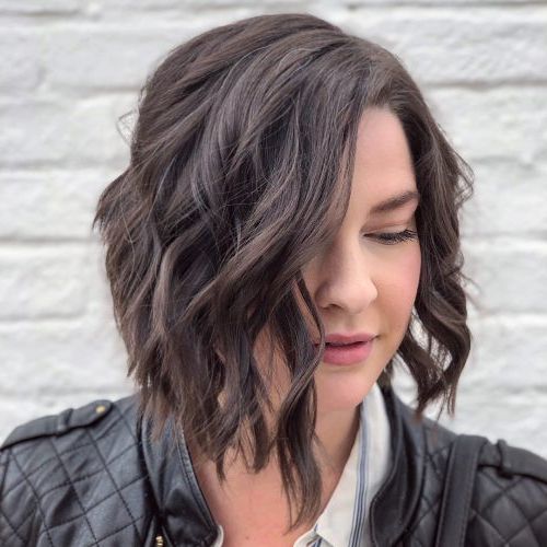 28 Most Flattering Bob Haircuts For Round Faces In 2019 Pertaining To Long Bob Hairstyles For Round Face Types (View 22 of 25)