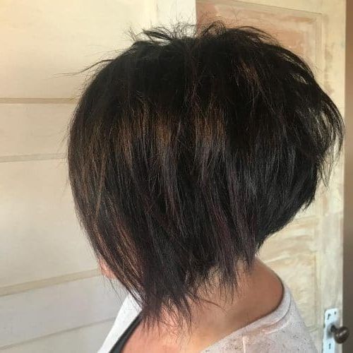 33 Hottest A Line Bob Haircuts You'll Want To Try In 2019 With A Line Bob Hairstyles With Arched Bangs (View 6 of 25)