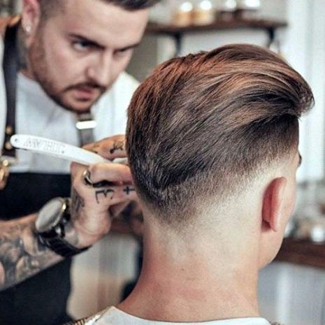35 Of The Top Men's Fades Haircuts – Hairstyle On Point Intended For V Cut Outgrown Pixie Haircuts (Photo 16 of 25)