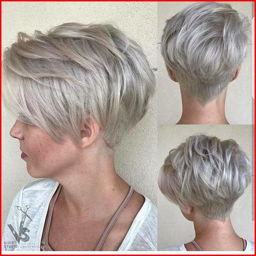 40 New Ash Blonde Short Hair Ideas | Short Haircut In Edgy Ash Blonde Pixie Haircuts (View 16 of 25)